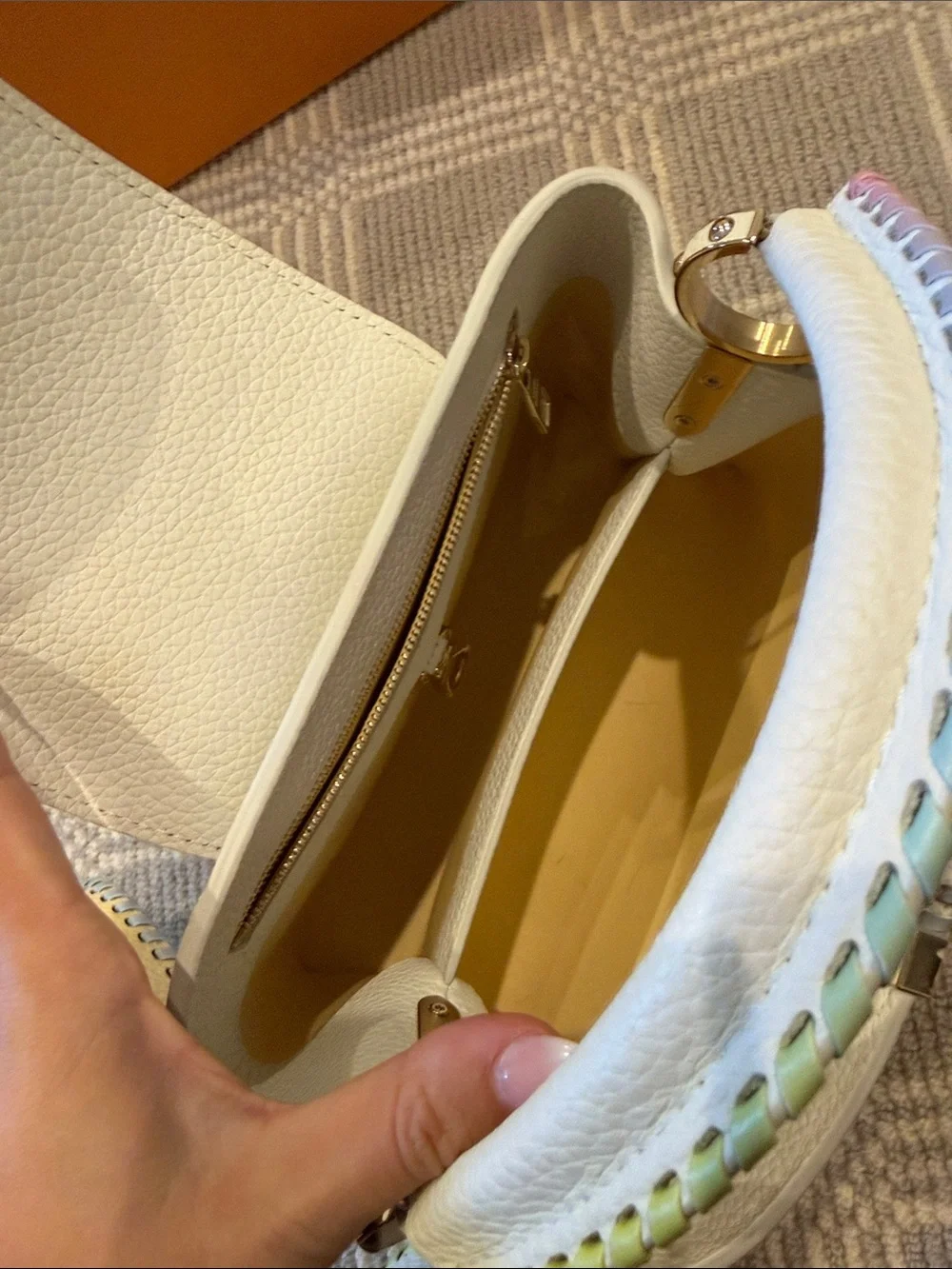 Louis Vuitton Taurillon Capucines BB satchel